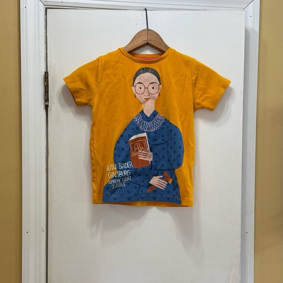Kids Ruth Bader Ginsburg Graphic T-Shirt! EUC - Picture 1 of 4
